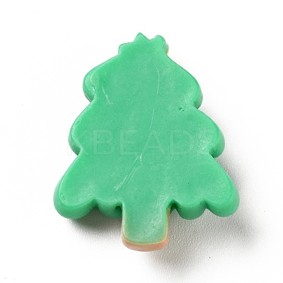Opaque Resin Cabochons RESI-G039-04-1