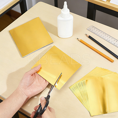 Aluminum Foil Paper Sheets for Craft Engraving OFST-WH0004-158B-1