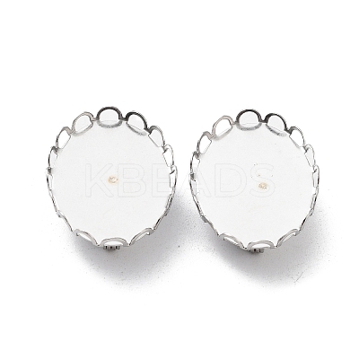 Non-Tarnish 304 Stainless Steel Brooch Base Settings FIND-D035-01B-P-1