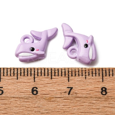 Baking Paint Alloy Pendants FIND-G097-01D-1