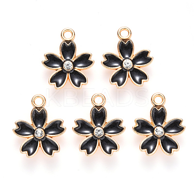 Alloy Enamel Pendants X-ENAM-S121-052A-1