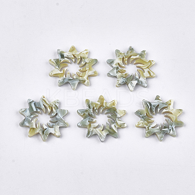 Cellulose Acetate(Resin) Pendants KY-T008-33A-1
