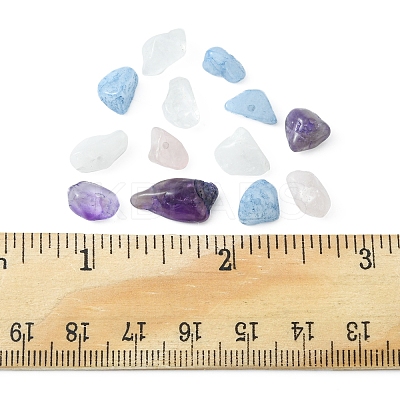 48G 4 Style Natural Gemstone Beads Set G-FS0002-39-1