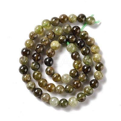 Natural Garnet Beads Strand G-E584-02A-1