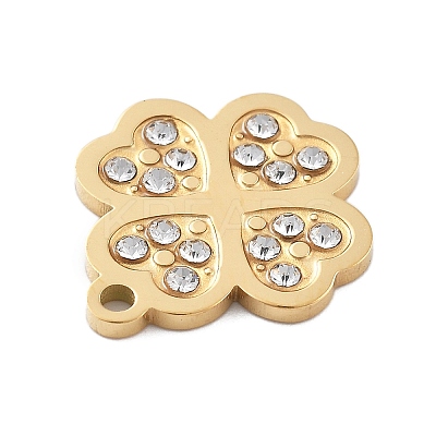304 Stainless Steel Rhinstones Pendants STAS-I327-16G-1