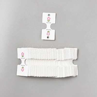Flower Pattern with Word Handmade Paper Display Cards CDIS-WH20001-04-1