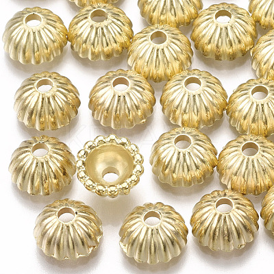 CCB Plastic Bead Caps CCB-T006-102KC-1