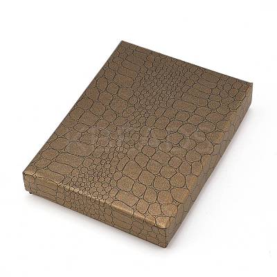 Python Pattern Cardboard Jewelry Set Boxes CBOX-L007-008C-1