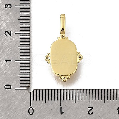 Natural Yellow Quartz Faceted Oval Pendants KK-F899-03D-G-1