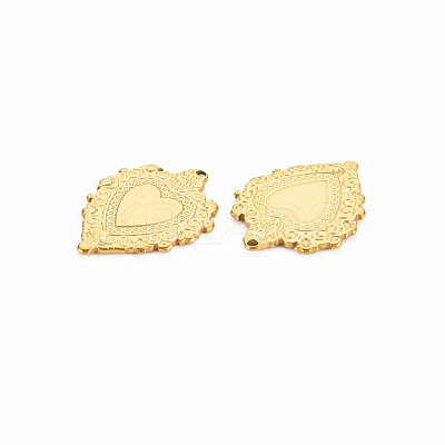 201 Stainless Steel Pendants STAS-S119-152G-1