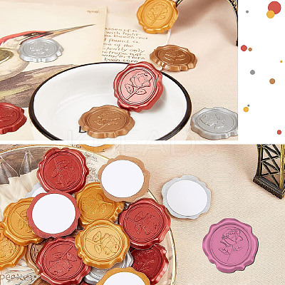 Adhesive Wax Seal Stickers DIY-CP0009-53A-16-1