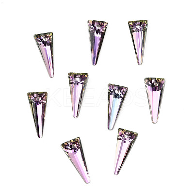 K9 Glass Rhinestone Pendants GLAA-K034-J02-A-1
