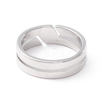 Non-Tarnish 304 Stainless Steel Finger Ring LS-RJEW-Z013-01P-1