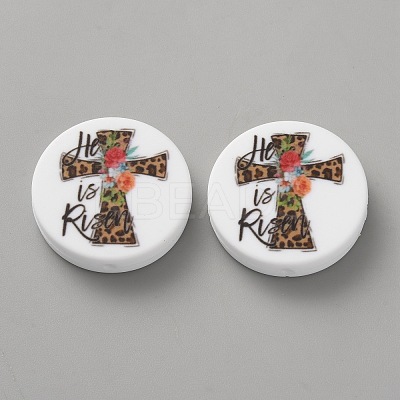 Food Grade Eco-Friendly Silicone Focal Beads SIL-SZC0005-21C-28-1