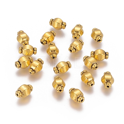 Tibetan Style Spacer Beads X-GLF0527Y-1