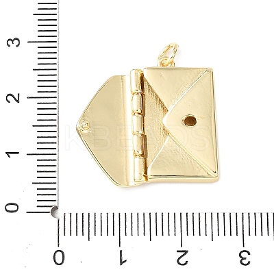 Eco-Friendly Rack Plating Brass Pendants KK-F848-08G-1