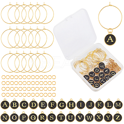 DIY Wine Glass Decoration Making Kits DIY-SC0016-40A-1