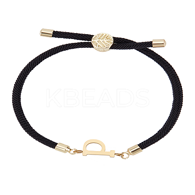1Pc Adjustable Nylon Cord Slider Bracelets for Women BJEW-LP0001-32P-01-1