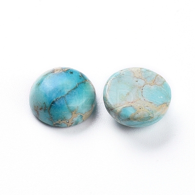 Natural Regalite/Imperial Jasper/Sea Sediment Jasper Cabochons X-G-G814-06B-1