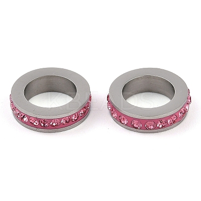 304 Stainless Steel European Beads STAS-Z090-03P-04-1
