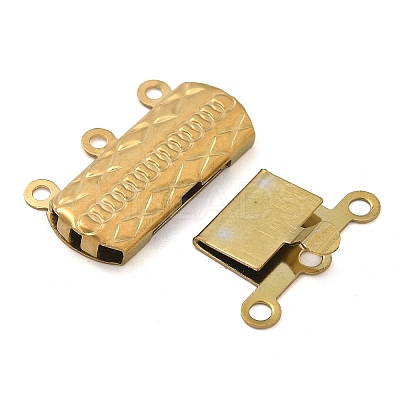 304 Stainless Steel Box Clasps STAS-M084-02A-G-1