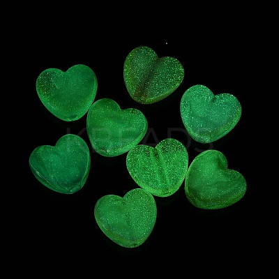 Luminous Opaque UV Plating Acrylic Beads OACR-Q204-20-1