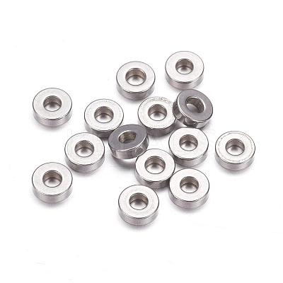 Tarnish Resistant 304 Stainless Steel Spacer Beads STAS-F117-50P-1