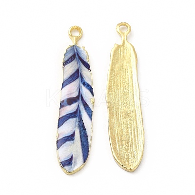 Rack Plating Alloy Pendants FIND-H043-02LG-08-1
