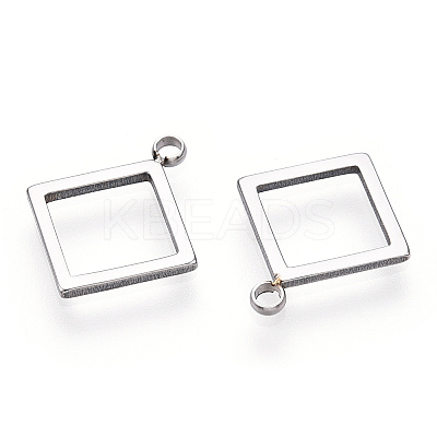 Non-Tarnish 304 Stainless Steel Pendants LS-STAS-T064-28P-1