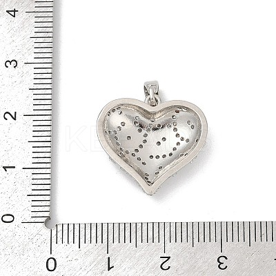 Brass Micro Pave Cubic Zirconia Pendants LS-KK-R221-01P-02-1