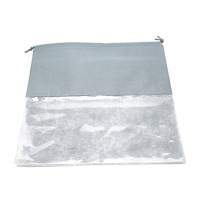 Blank Non-Woven DIY Craft Drawstring Storage Bags ABAG-TAC0002-02D-04-1