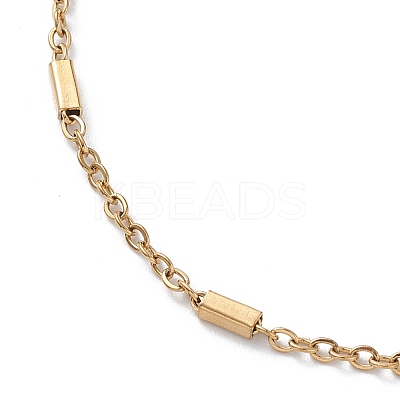 Ion Plating(IP) 304 Stainless Steel Satellite Chain Necklace for Men Women STAS-B039-13G-1
