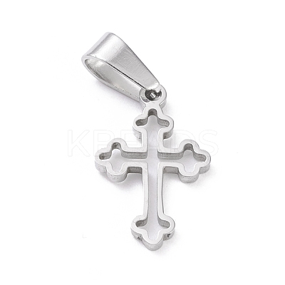 Non-Tarnish 304 Stainless Steel Pendants STAS-L216-26P-1