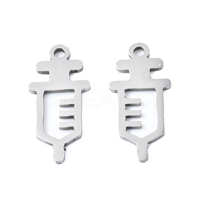 Non-Tarnish 201 Stainless Steel Pendants STAS-T044-250P-1