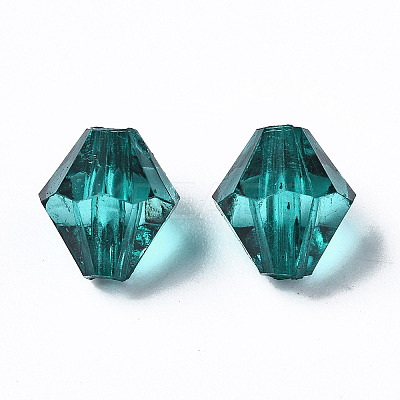 Transparent Acrylic Beads TACR-S146-8mm-08-1