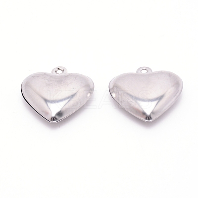 316 Surgical Stainless Steel Pendants STAS-WH0022-25P-1