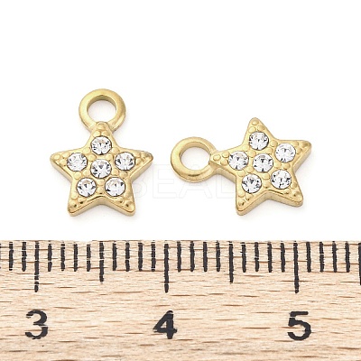 304 Stainless Steel Charms STAS-V003-05G-11-1