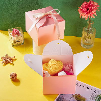 10Sets Square Paper Gift Boxes CON-TA0001-11B-1