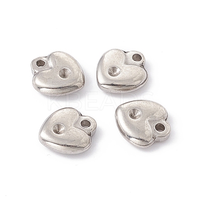 Non-Tarnish 201 Stainless Steel Pendant Rhinestone Settings STAS-C057-14P-1