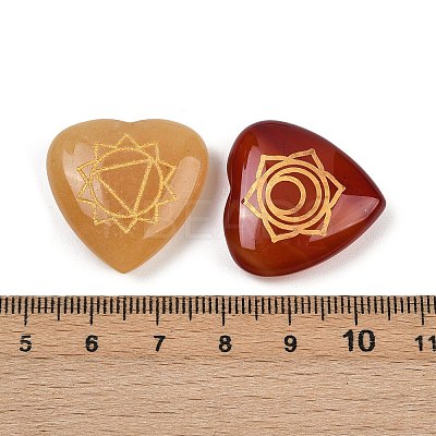 7 Chakra Natural Mixed Gemstone Ornaments G-Z101-01-1