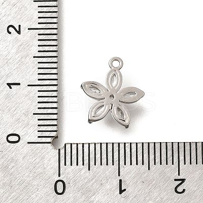 Brass Micro Pave Cubic Zirconia Pendants KK-Q035-13P-1