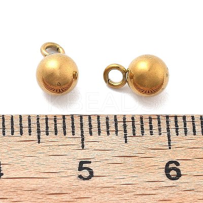 Ion Plating(IP) 304 Stainless Steel Charms STAS-R138-06G-02-1