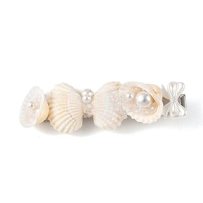 Natural Shell Alligator Hair Clips PHAR-TA000009-1