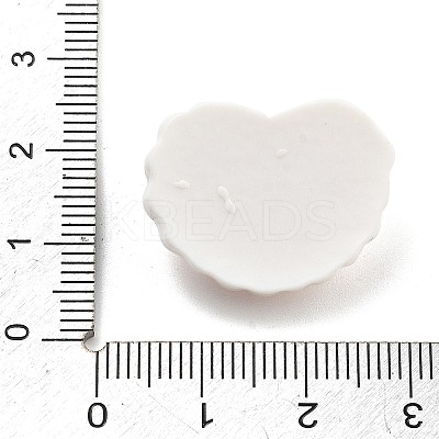 Opaque Resin Cabochon CRES-I039-01A-1