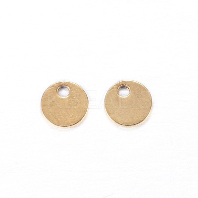 Ion Plating(IP) 304 Stainless Steel Charms STAS-N0013-14G-02-1