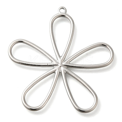 Anti-Tarnish 304 Stainless Steel Pendants STAS-I310-07P-1
