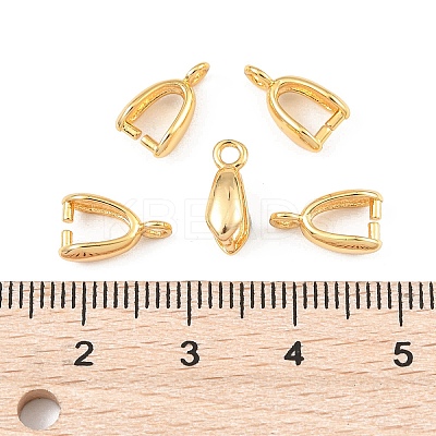 SHEGRACE Brass Ice Pick Pinch Bail XGR0038G-80G-1