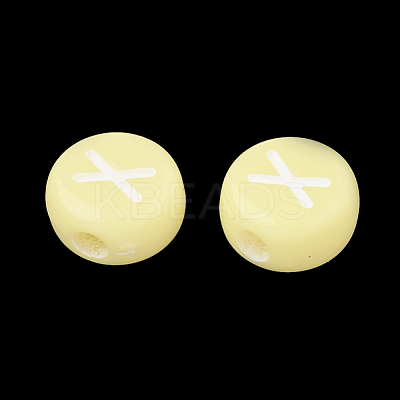 Opaque Acrylic Beads MACR-S273-11D-1
