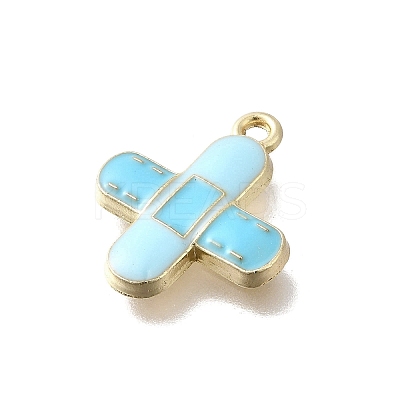 Medical Theme Alloy Enamel Pendants FIND-G090-02C-02-1