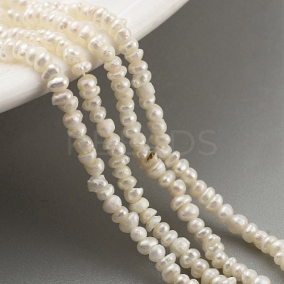 Natural Keshi Pearl Cultured Freshwater Pearl Beads Strands PEAR-C003-35-1